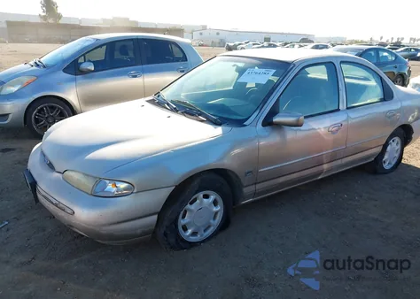 1995 Ford Contour Gl from USA, damaged, VIN 1FALP65L0SK170886